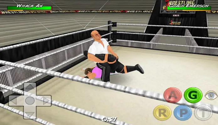 Wrestling Revolution 3D android App screenshot 1